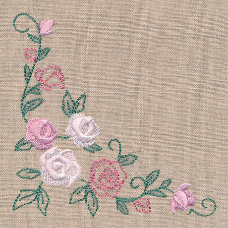 Delicate Rose Corner