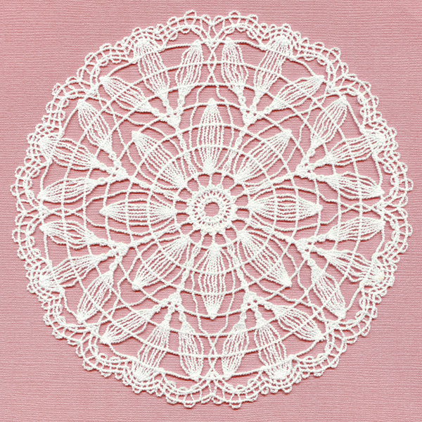 Petal Bouquet Doily (Battenburg Lace)