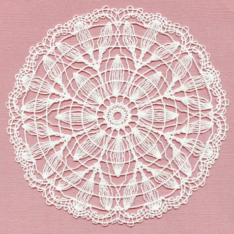 Petal Bouquet Doily (Battenburg Lace)