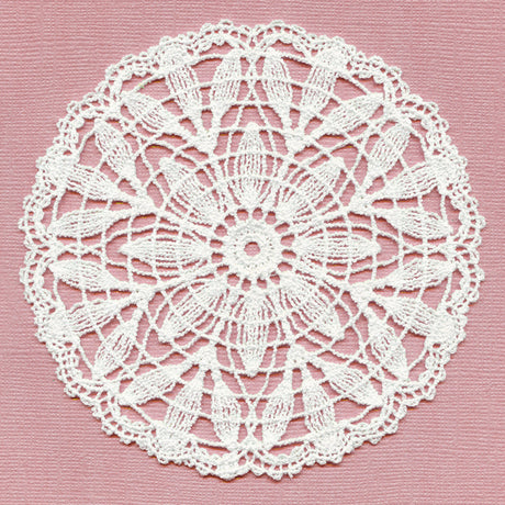 Petal Bouquet Doily (Battenburg Lace)