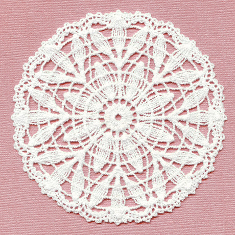 Petal Bouquet Doily (Battenburg Lace)