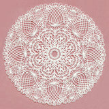 Lotus Bouquet Doily (Battenburg Lace)