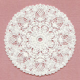 Lotus Bouquet Doily (Battenburg Lace)