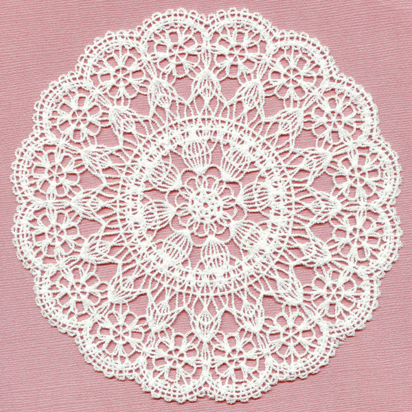 Daisy Bouquet Doily (Battenburg Lace)
