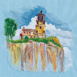 Split Rock Lighthouse in Watercolor (Minnesota)