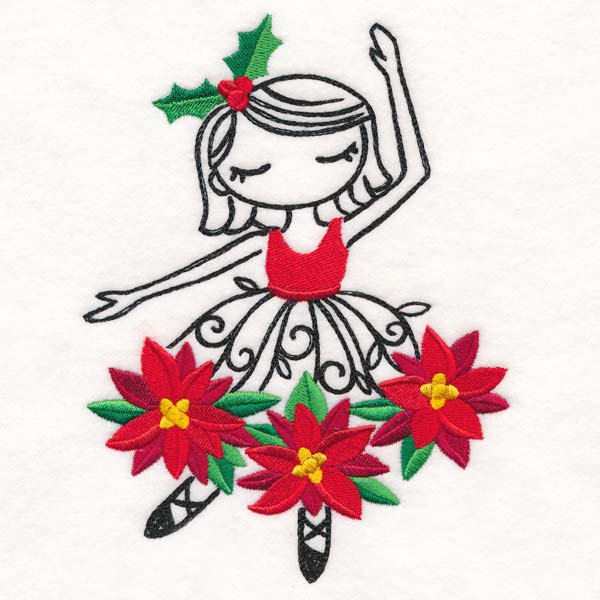 Poinsettia Ballerina
