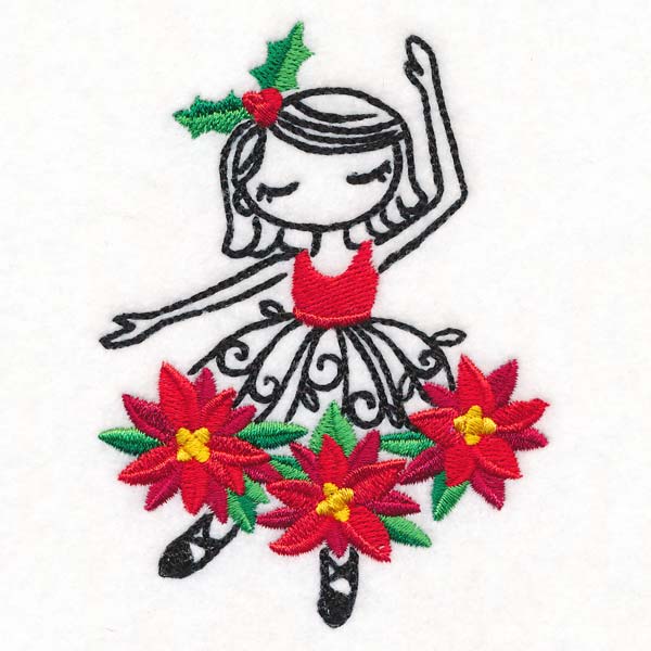 Poinsettia Ballerina