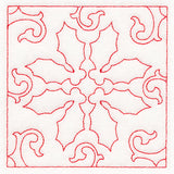 Cheery Christmas Quilting - Holly (Double Run)