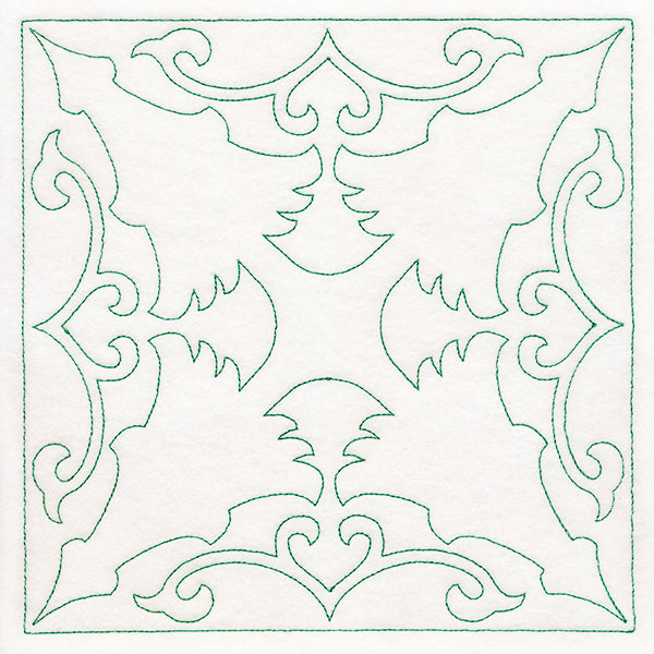 Cheery Christmas Quilting - Tree (Double Run)