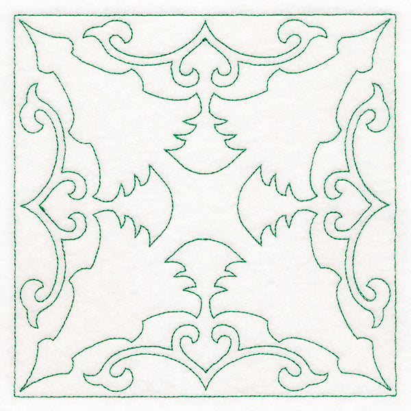 Cheery Christmas Quilting - Tree (Double Run)