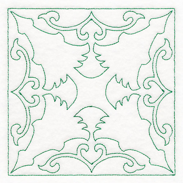 Cheery Christmas Quilting - Tree (Double Run)