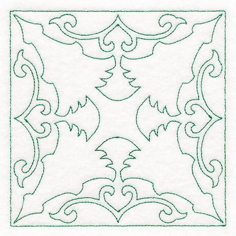 Cheery Christmas Quilting - Tree (Double Run)