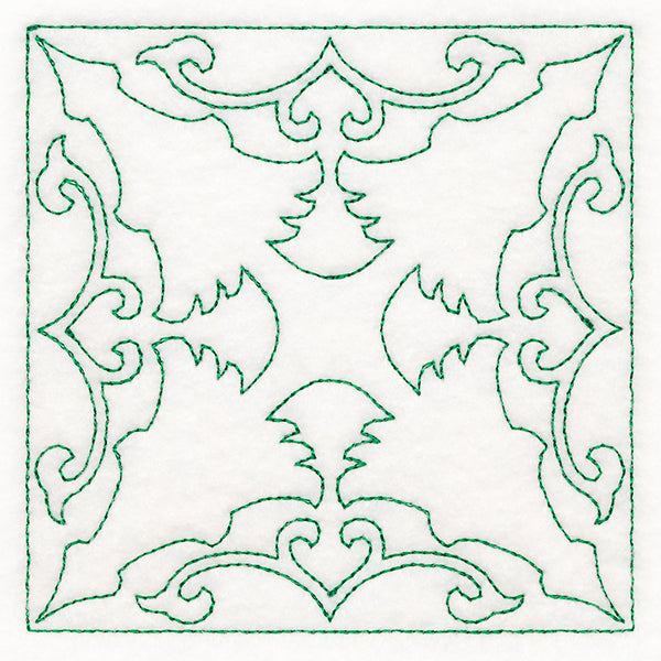 Cheery Christmas Quilting - Tree (Double Run)