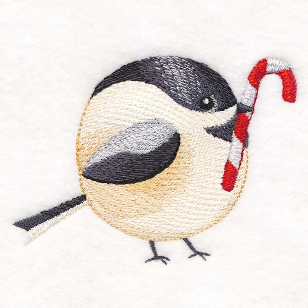 Roly-Poly Christmas Chickadee