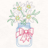 Merry Mason Jar - Star of Bethlehem