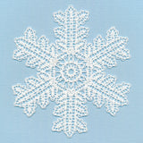 Merry & Bright Snowflake (Battenburg Lace)