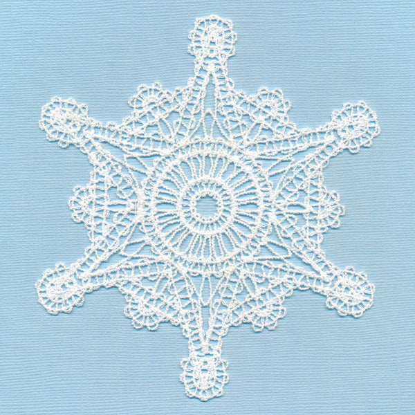Celestial Snowflake (Battenburg Lace)