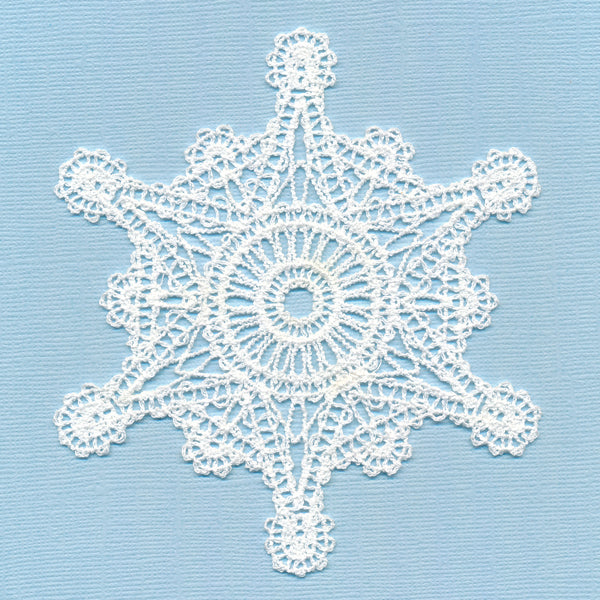 Celestial Snowflake (Battenburg Lace)