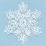 Winter's Night Snowflake (Battenburg Lace)