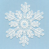 Winter's Night Snowflake (Battenburg Lace)