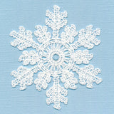 Winter's Night Snowflake (Battenburg Lace)