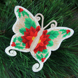 Free-Flying Christmas Butterfly (In-the-Hoop)