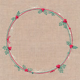 Delicate Holly & Berry Wreath