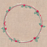 Delicate Holly & Berry Wreath