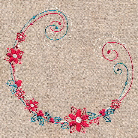 Delicate Christmas Wreath