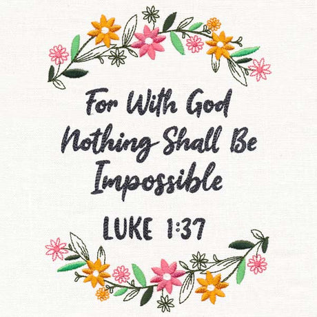 Nothing Shall Be Impossible
