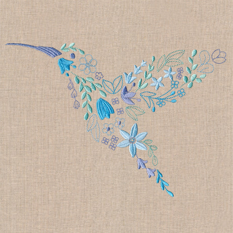 Delicate Wildflower Hummingbird