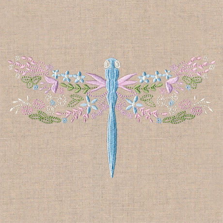 Delicate Wildflower Dragonfly