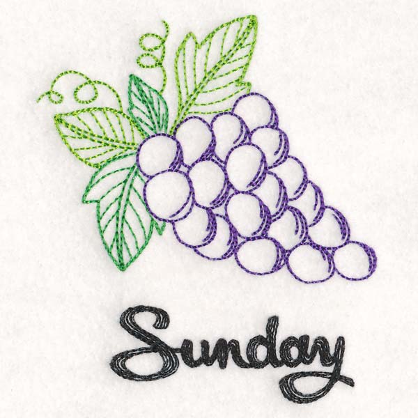 Grapes on Sunday (Vintage)