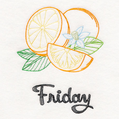 Oranges on Friday (Vintage)