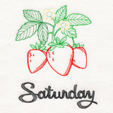 Strawberries on Saturday (Vintage)