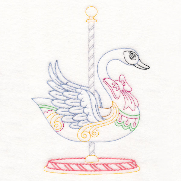 Carousel Swan (Vintage)