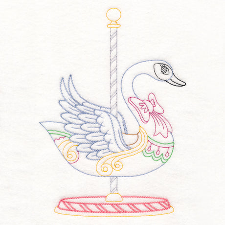 Carousel Swan (Vintage)