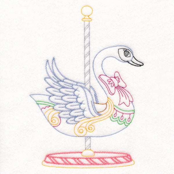 Carousel Swan (Vintage)
