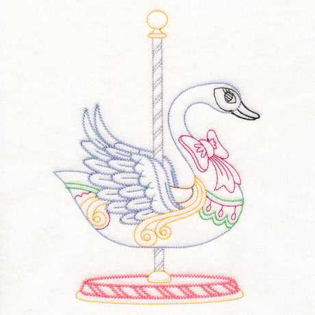 Carousel Swan (Vintage)