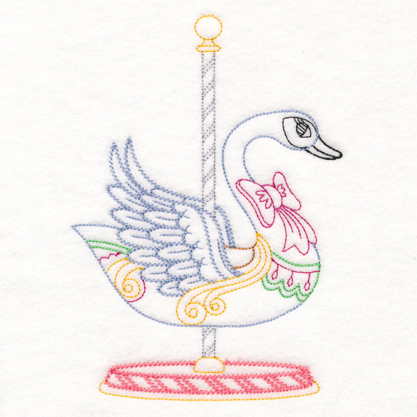Carousel Swan (Vintage)