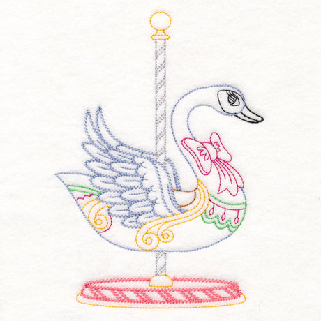 Carousel Swan (Vintage)