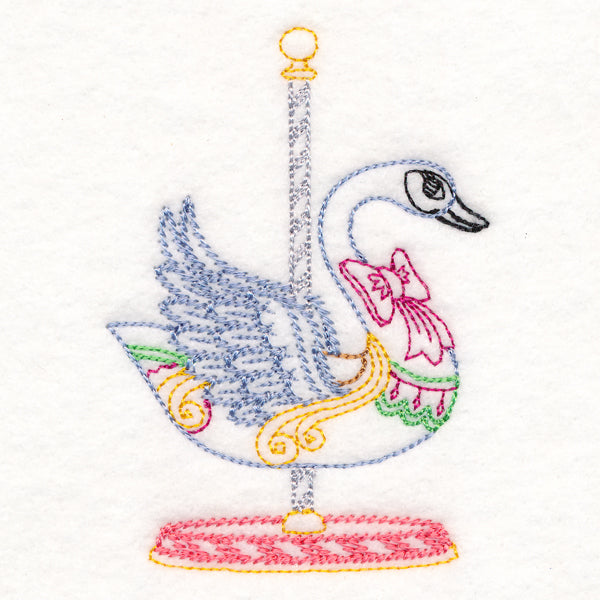 Carousel Swan (Vintage)