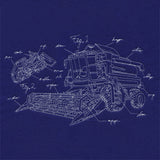 Combine Harvester Schematic
