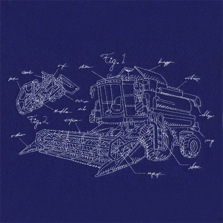 Combine Harvester Schematic