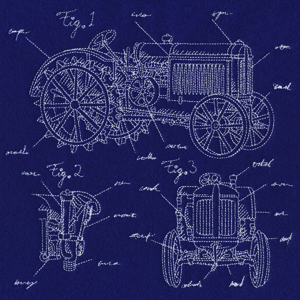 Antique Tractor Schematic