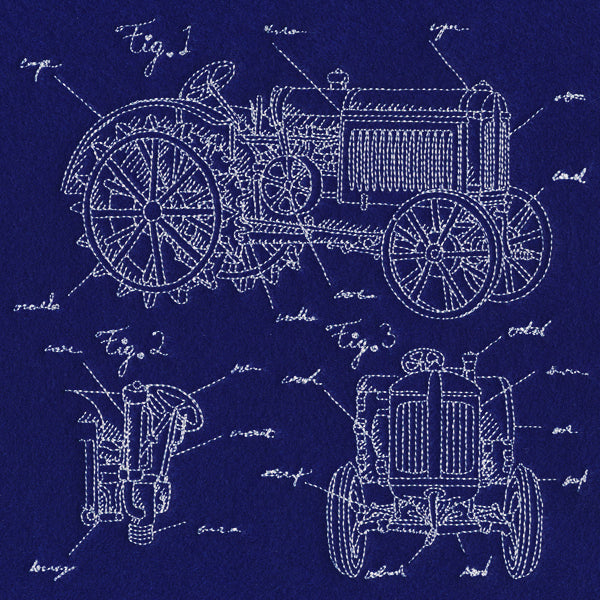 Antique Tractor Schematic