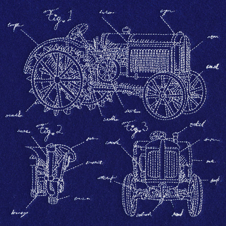 Antique Tractor Schematic