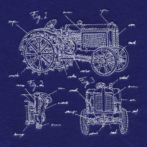 Antique Tractor Schematic