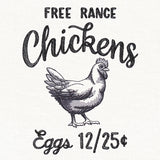 County Fair Sign - Free Range Chickens