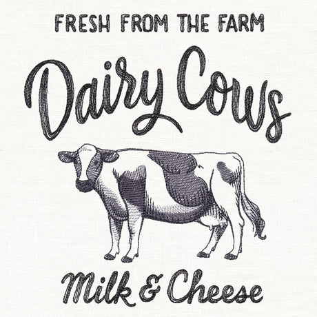 County Fair Sign - Dairy Cows